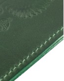 Passport cover Emblem RUS (Green, Buttero)