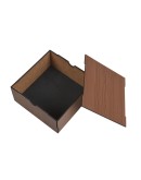 Gift box for belt (150x150mm, Walnut)