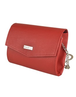 Woman's bag Tina (Red, Chrome)
