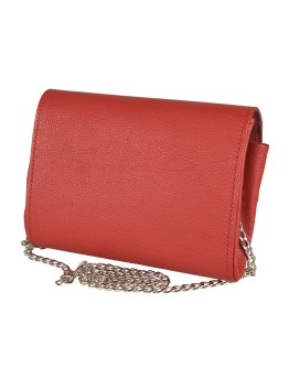 Woman's bag Tina (Red, Chrome)