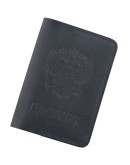 Passport cover Emblem RUS (Black)