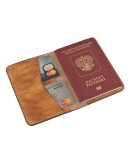Passport cover Travel (Light Brown)