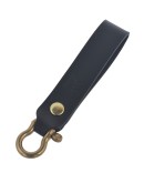 Key fob Belt (Black, Brass)
