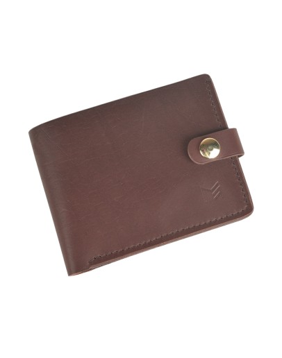 Wallet BMF with clasp (Cognac)