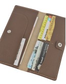 Wallet longer BMS (Brown textured, Avancorpo)