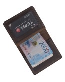 Wallet Compact (Brown, CrazyHorse)