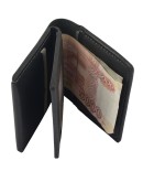 Wallet Compact (Black, CrazyHorse)