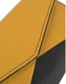Woman's wallet Maxim (Yellow-Black, Chrome)